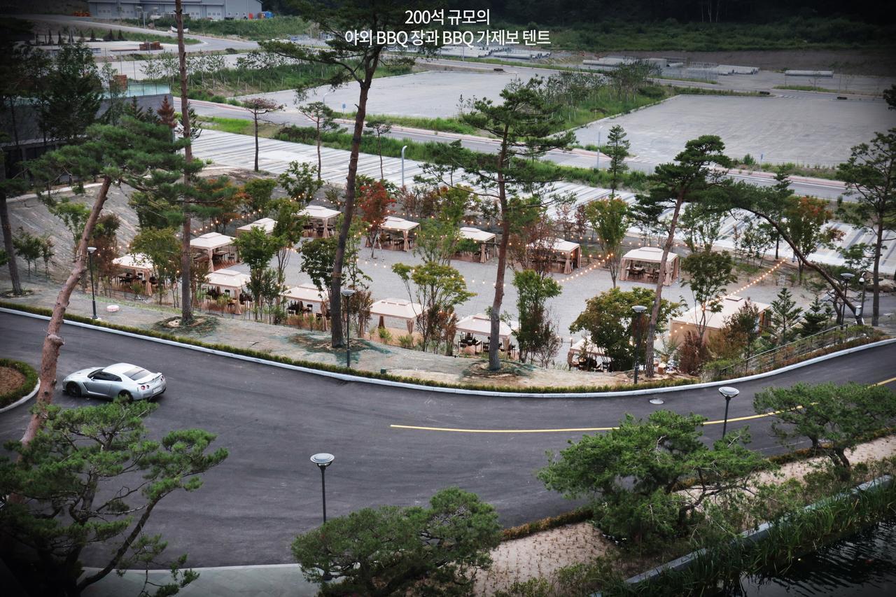 Pine Forest Jeongseon Alpine Resort Eksteriør billede
